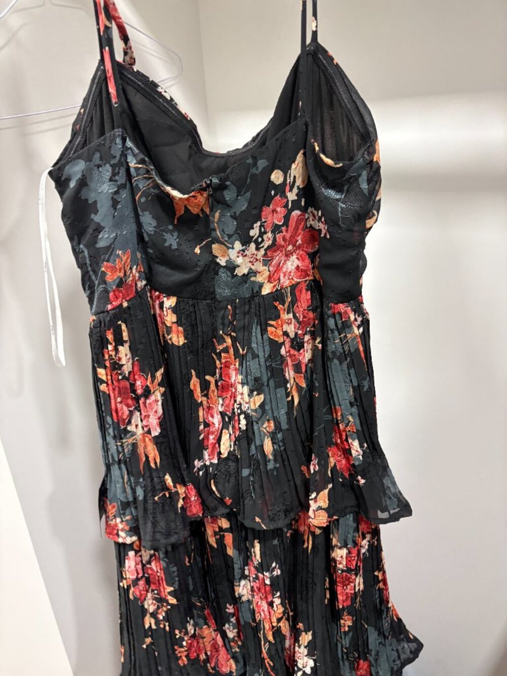 Midi Floral formal dress - Picture 2 of 4